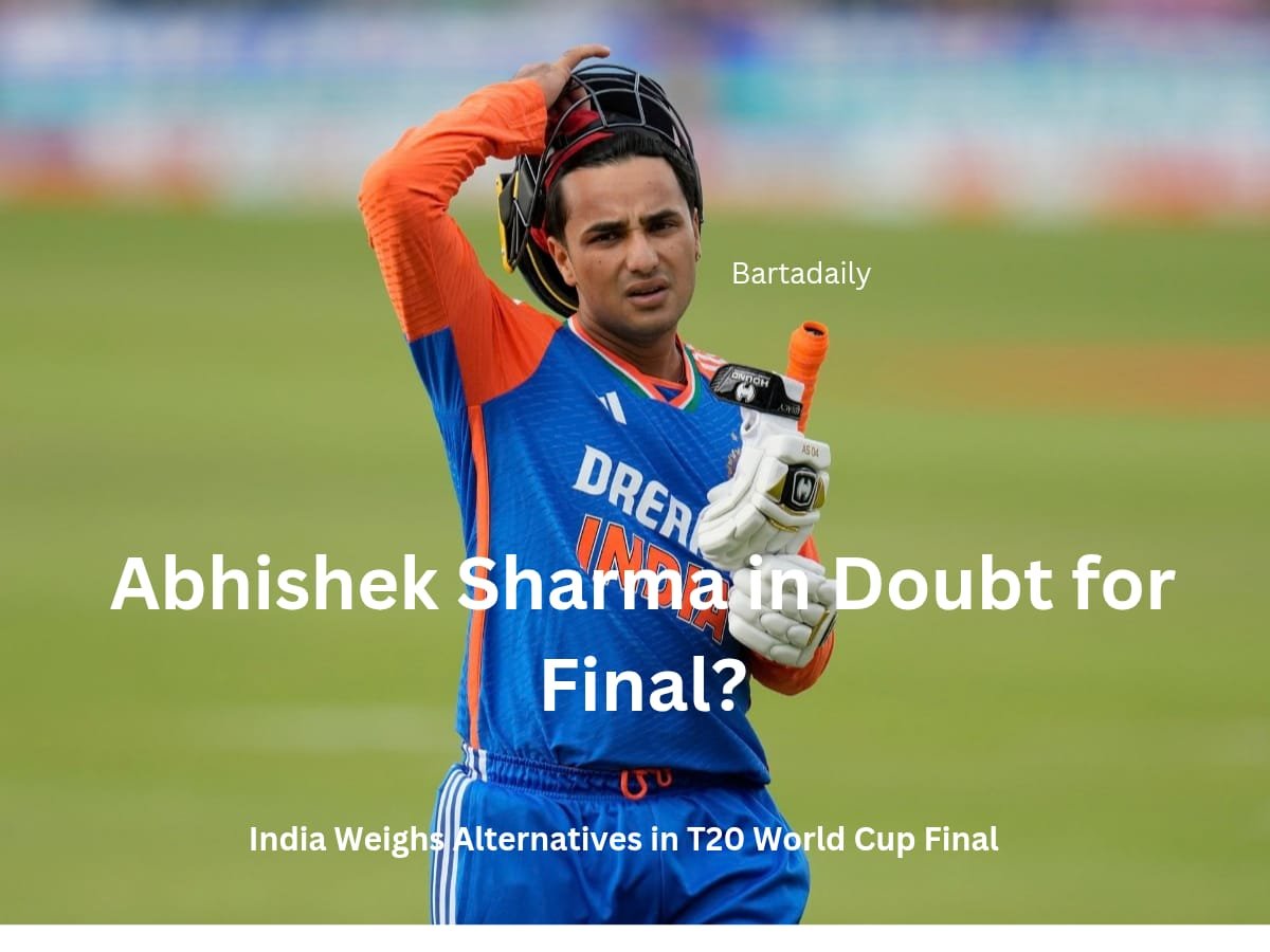 ফাইনালের আগে চাপে অভিষেক শর্মা: বিকল্প ভাবছে কি ভারত?